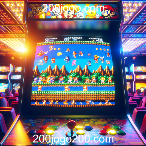 A Magia dos Jogos Arcade no 200jogo.com