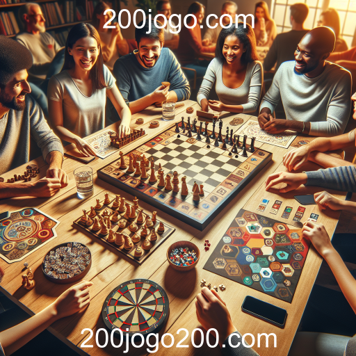 Descubra o Fascinante Mundo dos Jogos de Tabuleiro no 200jogo.com